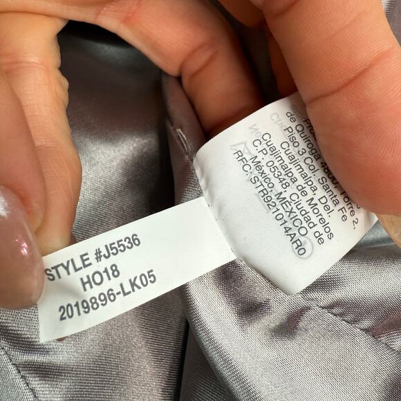 J. Crew Cocoon Coat In Italian Stadium-cloth Wool Blend For Women Gray Size 4 - Picture 11 of 13